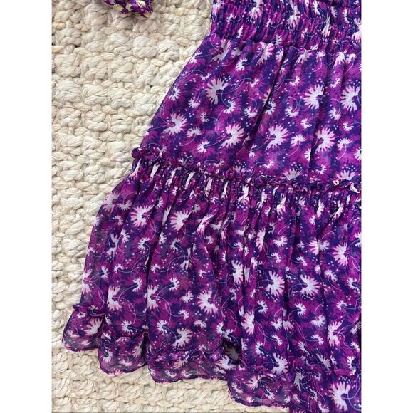 NWOT MISA Los Angelas Marisol Dress in Purple Floral, $350, Small - Picture 6 of 9